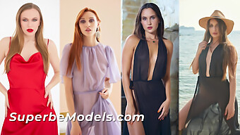 Připravte Se Na Divokou Jízdu S Těmito Úžasnými Modelkami! Podívejte Se, Jak V Této Erotické Kompilaci Předvádějí Svá Dokonalá Těla A Velká Zadečky