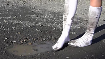 Watch A Black Man And White Woman In White Socks In 60 Fps