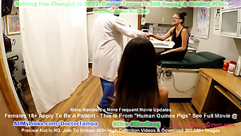 As Latinas Aria & Angel Fazem Um Check-Up De Ginástica Em Uma Visita Humilhante Ao Médico